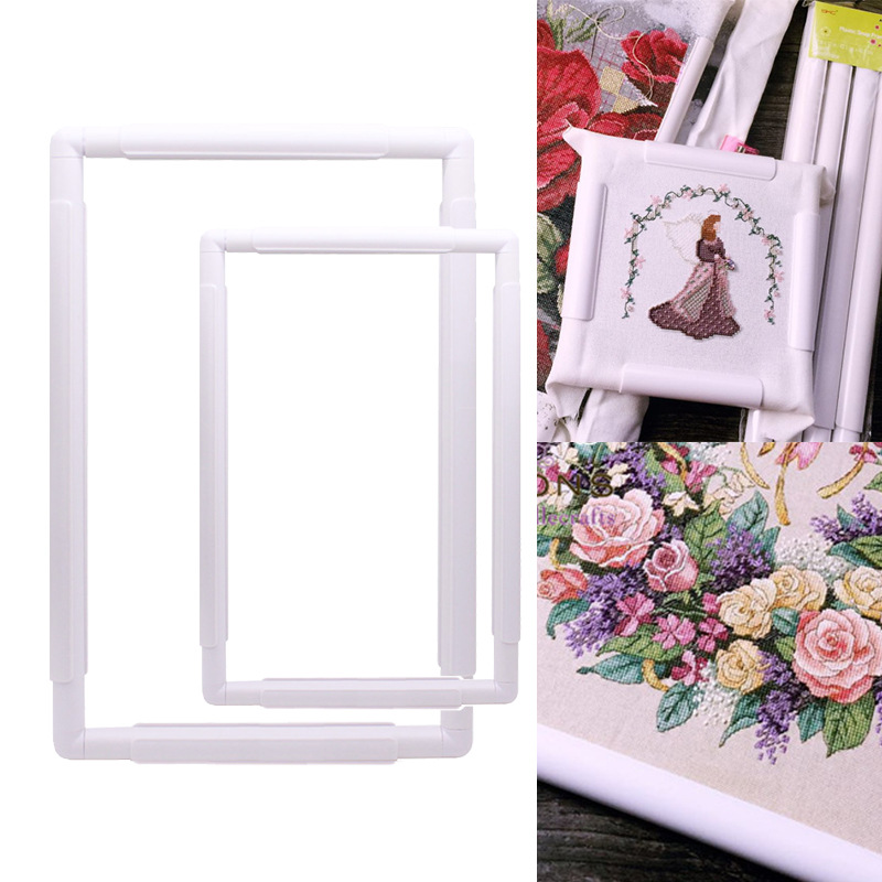 Embroidery Hoop Plastic - Square Shape Embroidery Frame Set Plastic