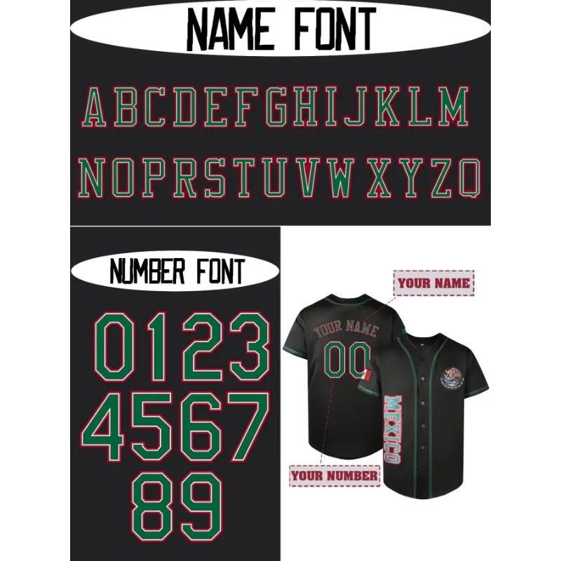 Customized Name&Number Men's E - đánh giá và giá Embroidery Name Designs