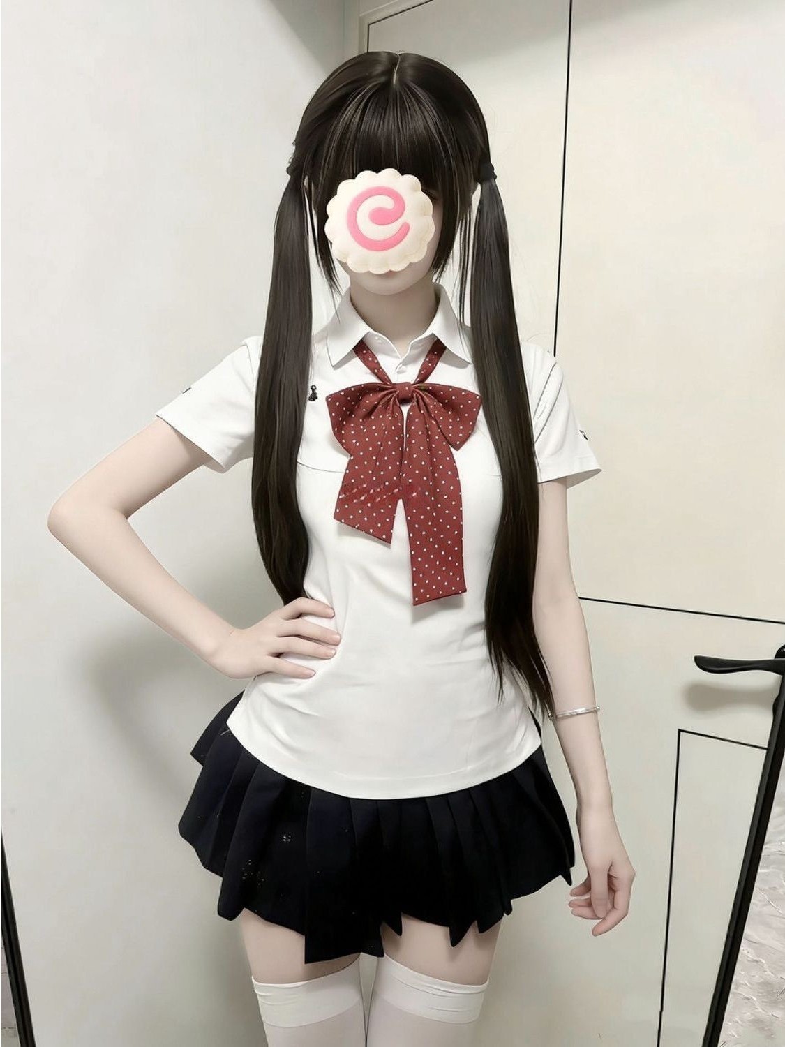 Spring Summer Uniform School W - đánh giá và giá Embroidery Uniform