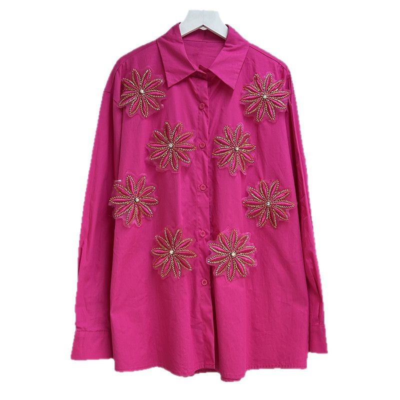Blouses Women Shirt Vintage Tu - đánh giá và giá Embroidery Online