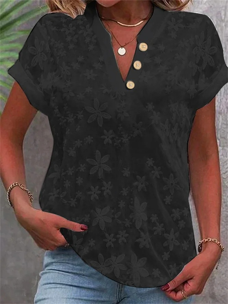 Summer Women White Floral Embr - đánh giá và giá Embroidery Uniform