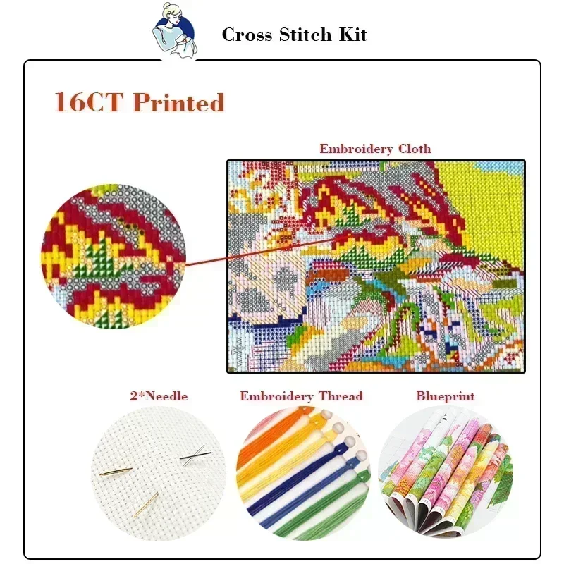 Joy Sunday Cross Stitch Kits S - đánh giá và giá Embroidery Artist
