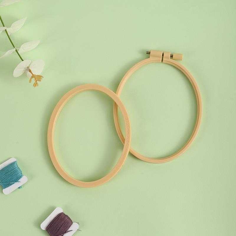 Imitation Bamboo Plastic Oval  - đánh giá và giá Embroidery Hoop Plastic