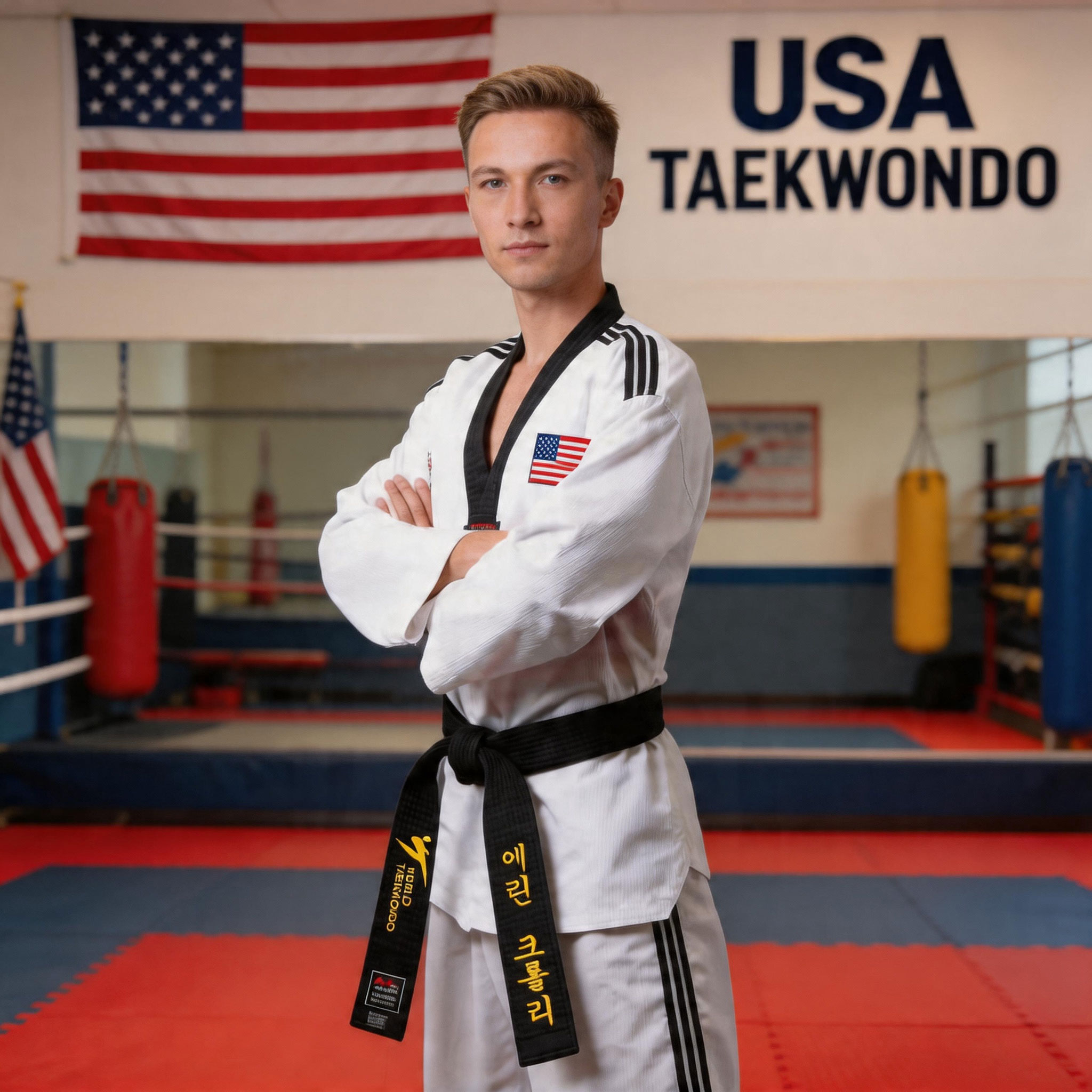 WTF World Taekwondo Black Belt - đánh giá và giá Embroidery World