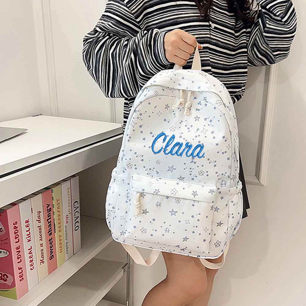 Large Capacity Women's Backpac - đánh giá và giá Embroidery Name Designs