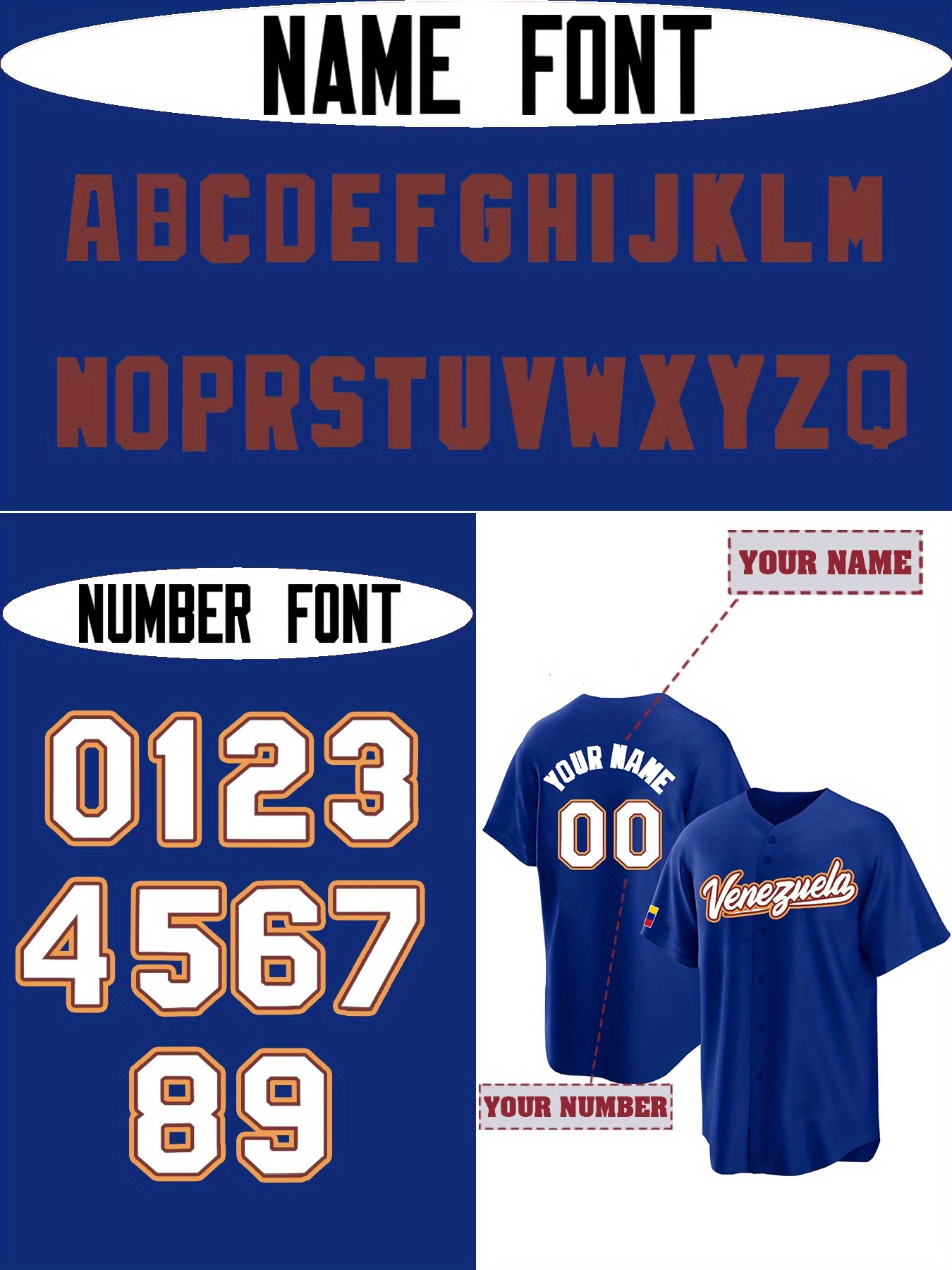 Customizable Men's Baseball Je - đánh giá và giá Embroidery Name Designs