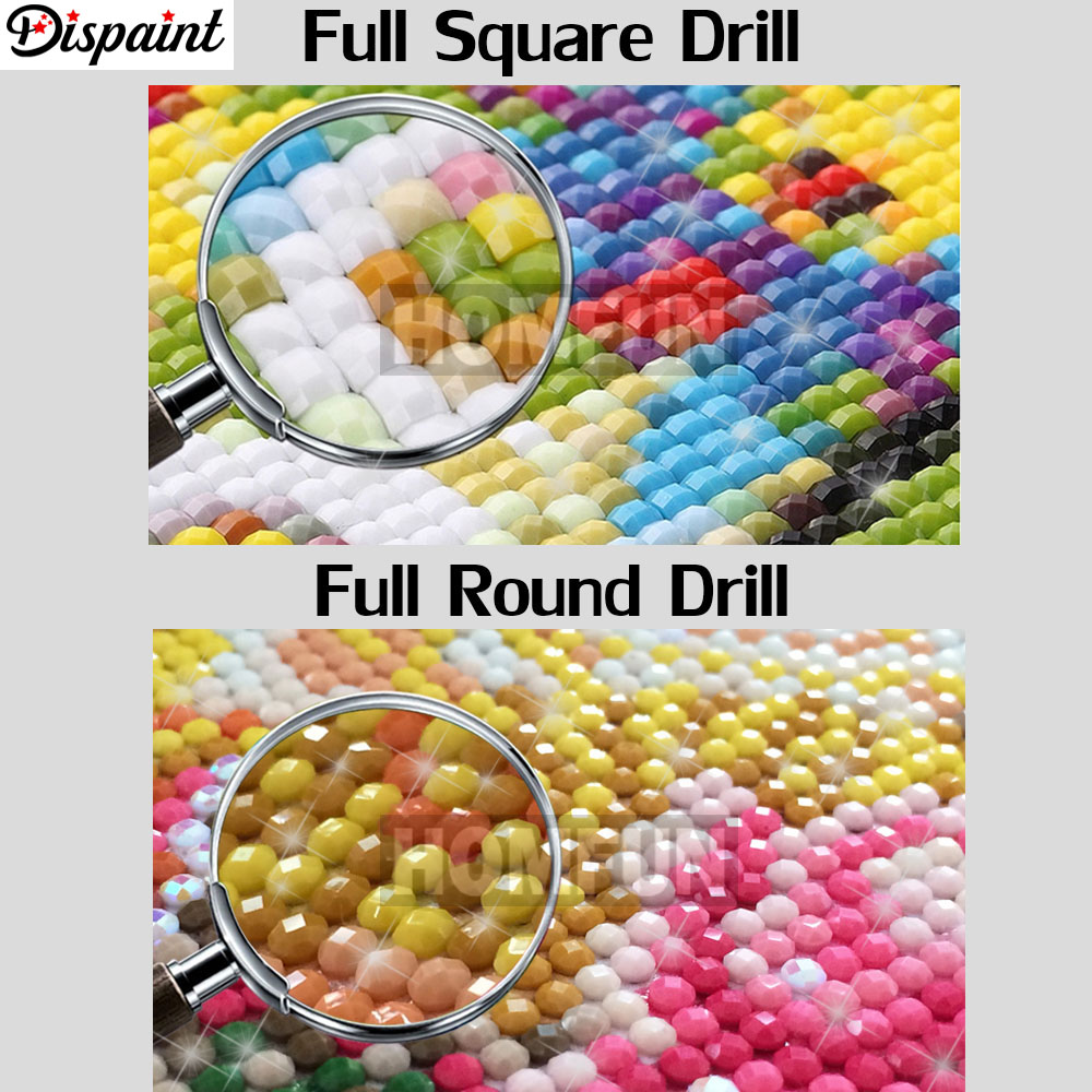 Dispaint Full Diamond Embroide - đánh giá và giá Embroidery Roll Pattern