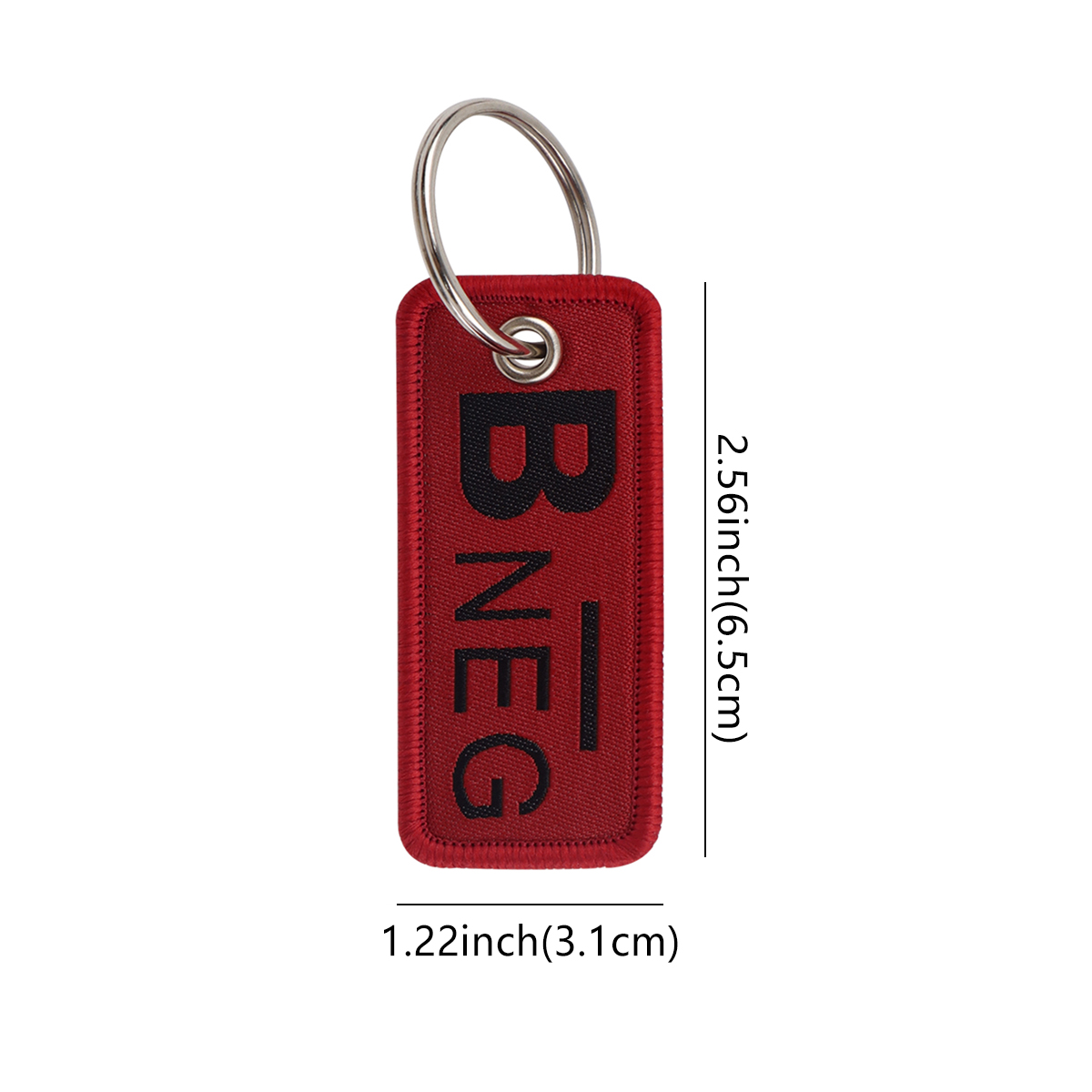 Blood Type Embroidery Key Fobs - đánh giá và giá Embroidery Fonts
