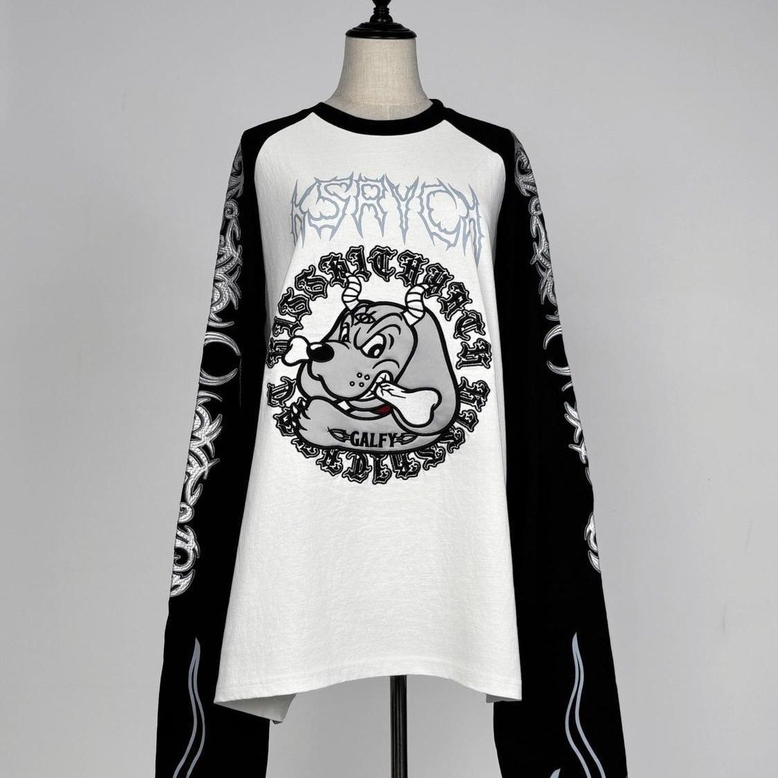 Y2K Japanese Harajuku Streetwe - đánh giá và giá Embroidery Cotton Shirt