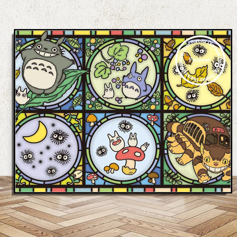 Japanese Cat Anime Art Pattern - đánh giá và giá Embroidery Roll Pattern