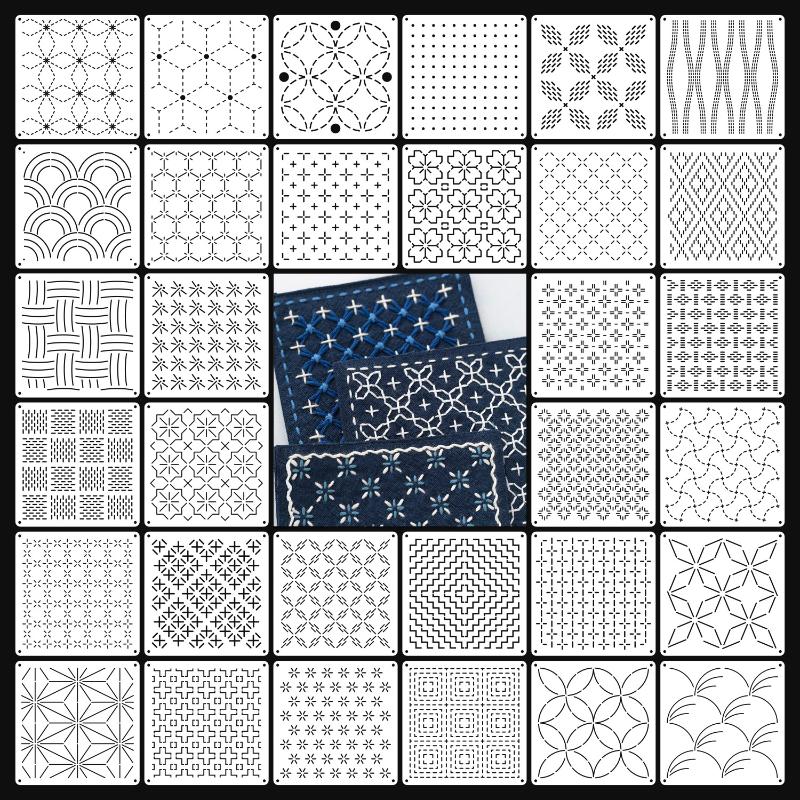 [J]9/32Pcs Sashiko Embroidery  - đánh giá và giá Embroidery Tools