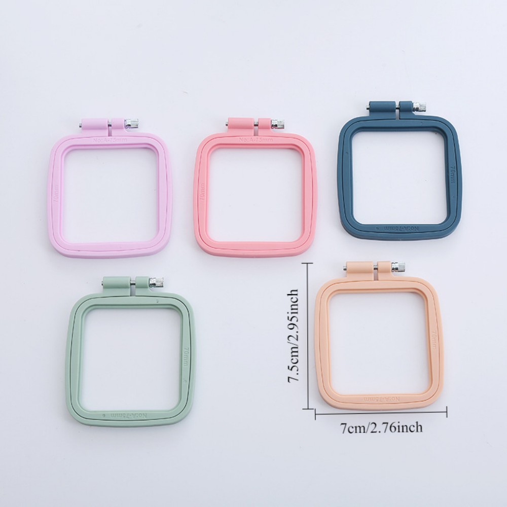 Oval/Square Plastic Embroidery - đánh giá và giá Embroidery Hoop Plastic