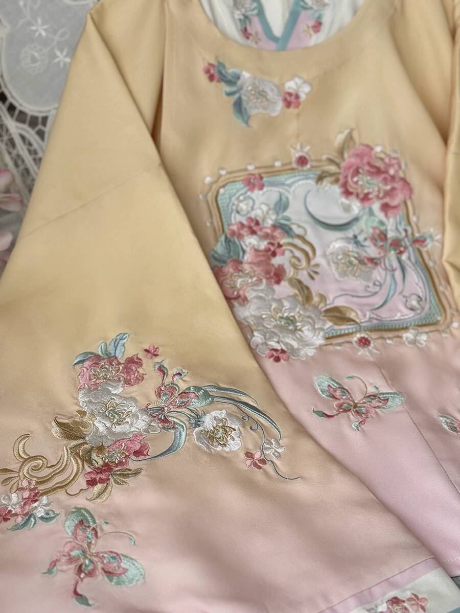 New Hanfu Women Ming System Ro - đánh giá và giá Embroidery Skirt