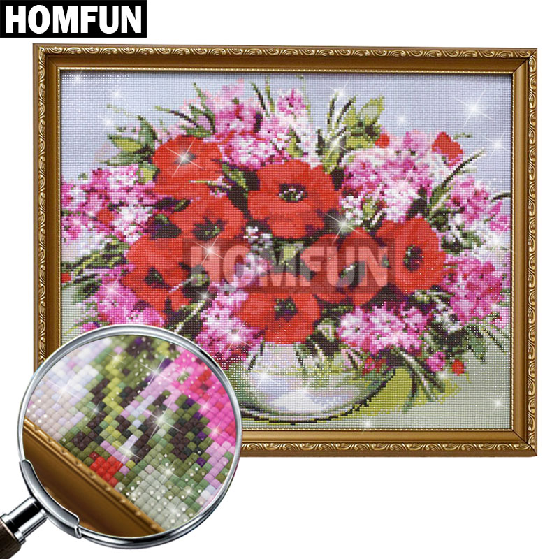 HOMFUN 5D Họa Tiết Kim Cương Đ - đánh giá và giá Embroidery Roll Pattern