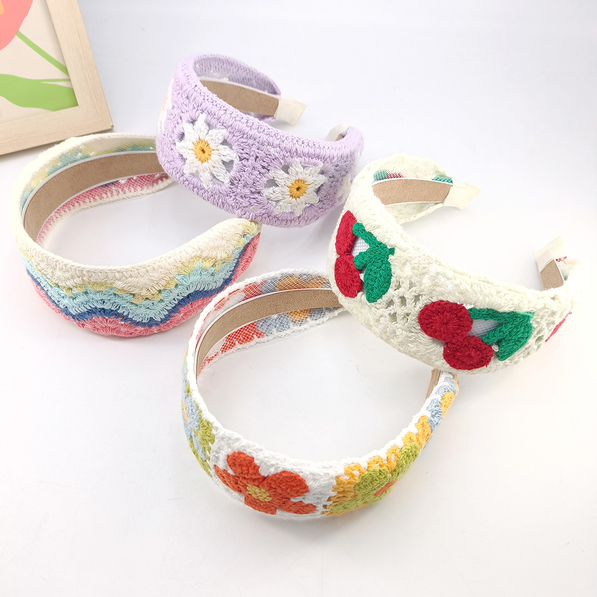 Sweet Flower Embroidery Girl H - đánh giá và giá Embroidery Hoop Plastic