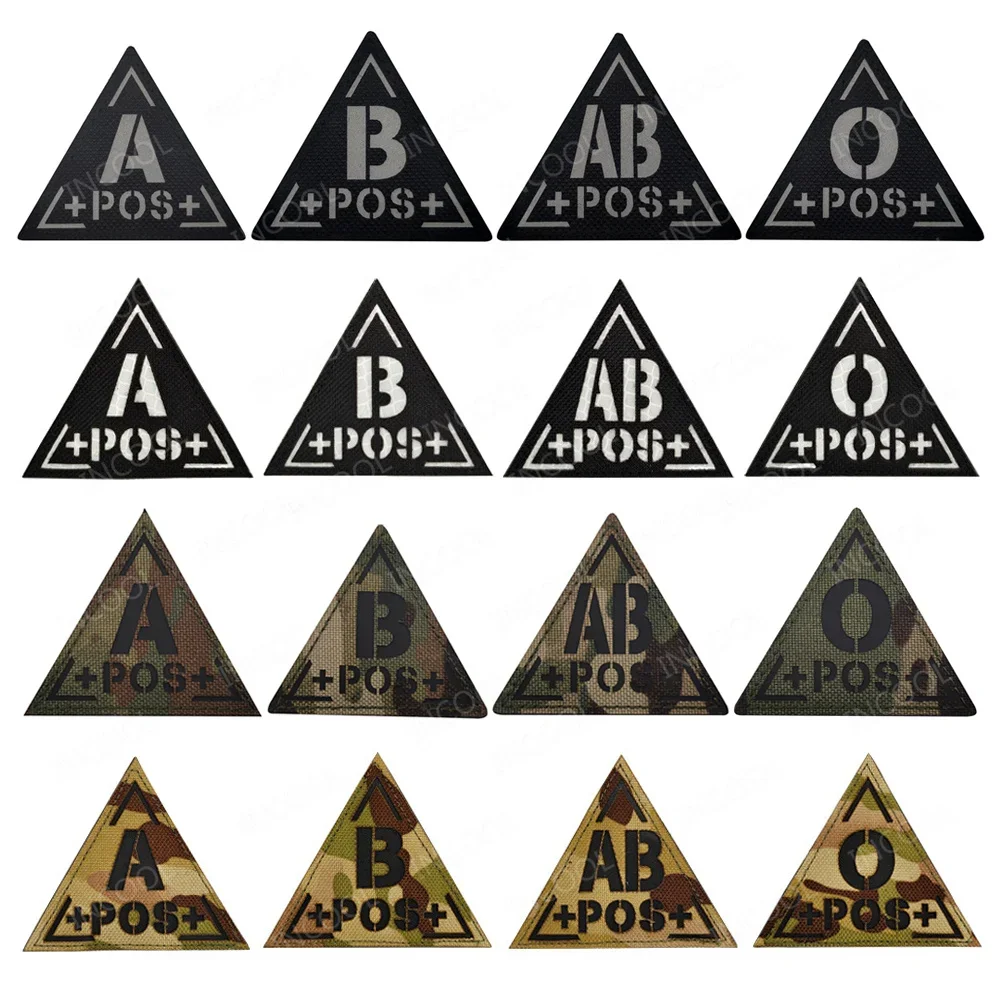 Blood Type Reflective Patches  - đánh giá và giá Embroidery Fonts