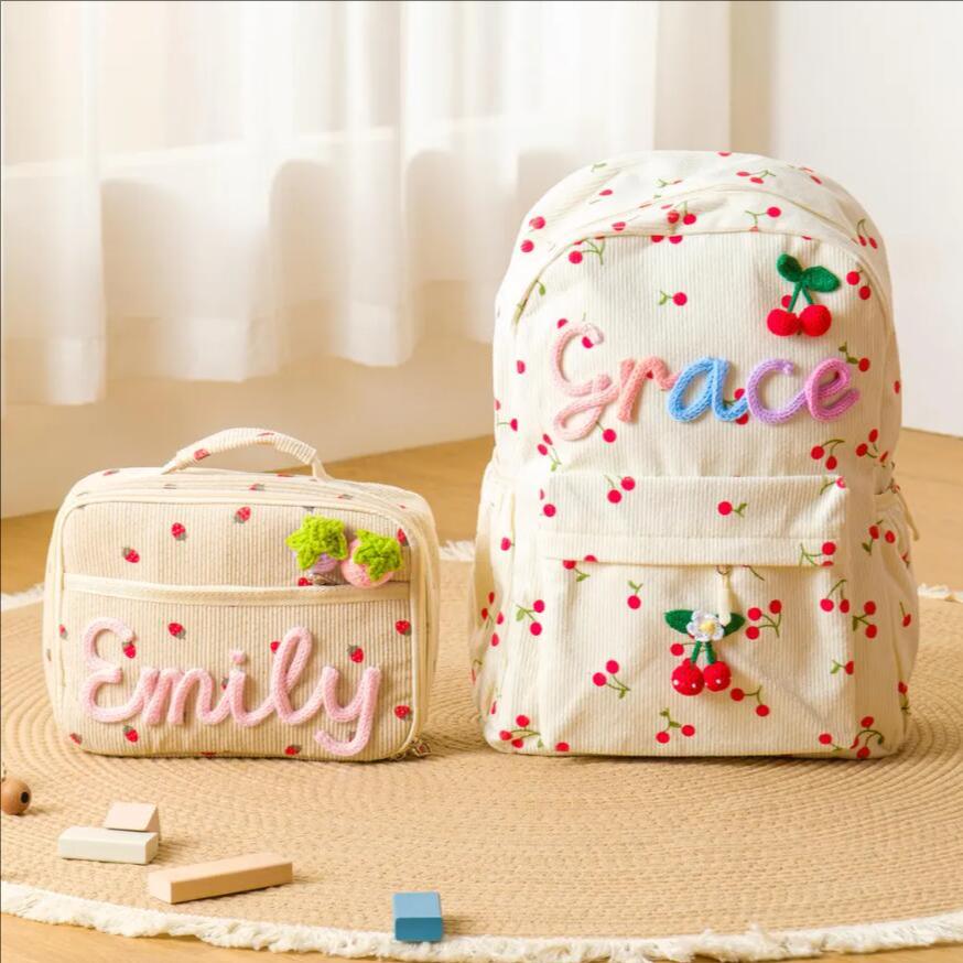 Custom Cute Backpack For Kids  - đánh giá và giá Embroidery Name Designs
