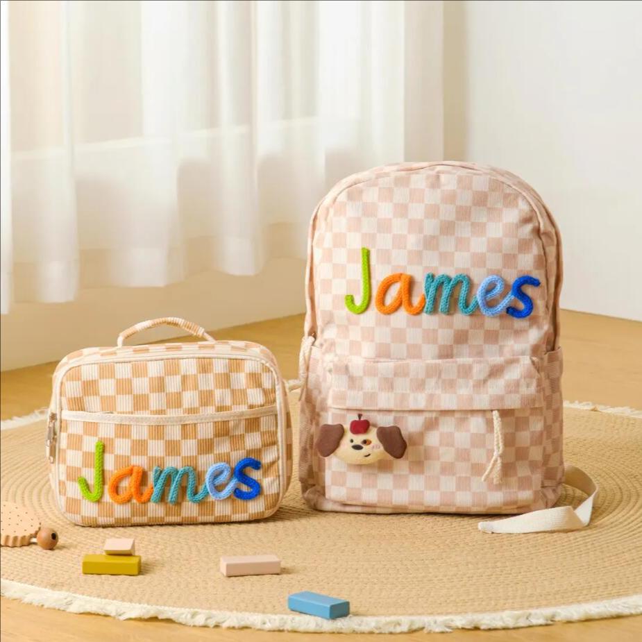 Custom Cute Backpack For Kids  - đánh giá và giá Embroidery Name Designs