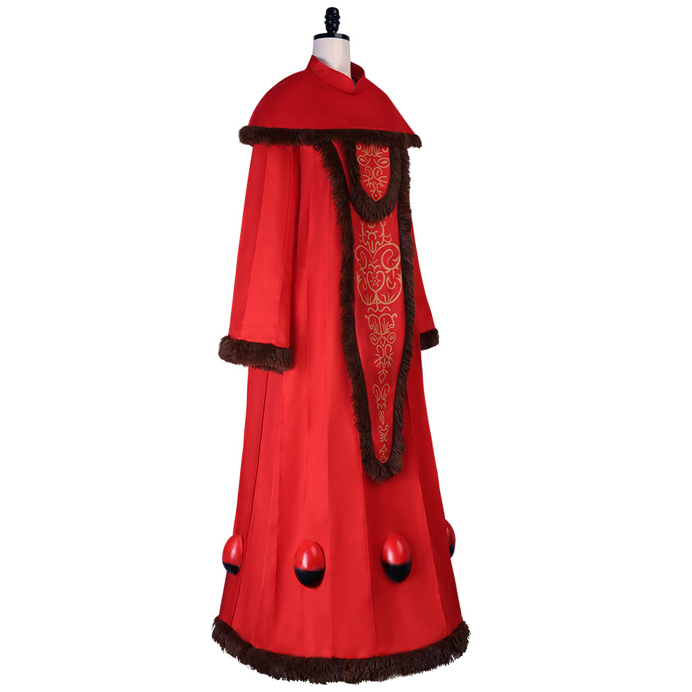 Women Retro Red Embroidery Rob - đánh giá và giá Embroidery Outfit