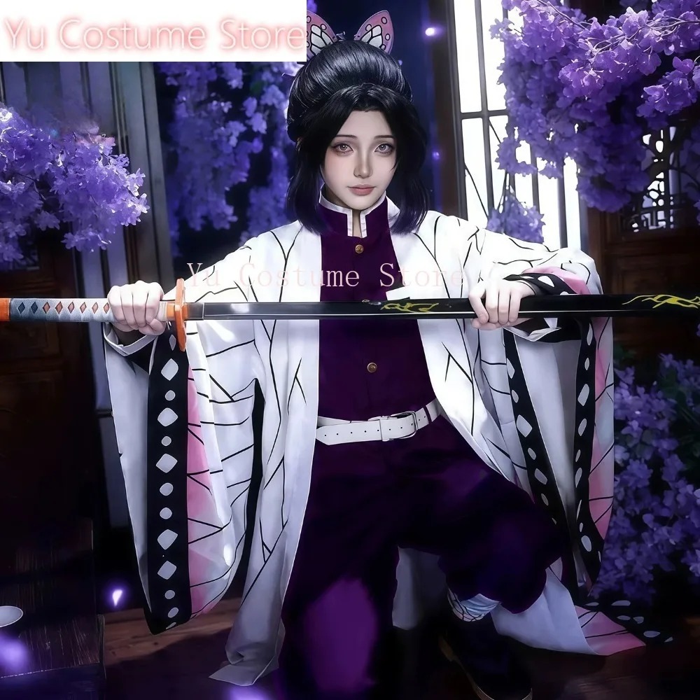 Cosplay Costume Shinobu Kocho  - đánh giá và giá Embroidery Outfit